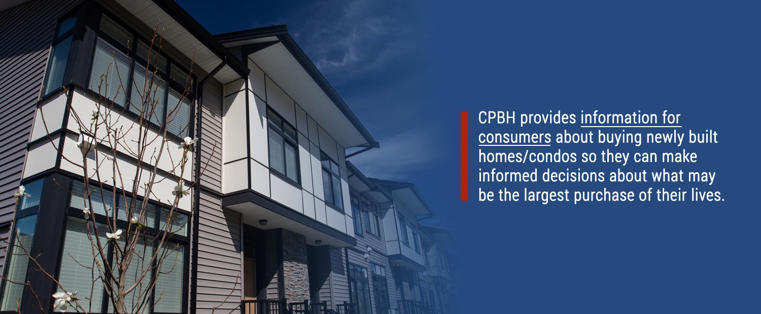 CPBH provides information for consumers